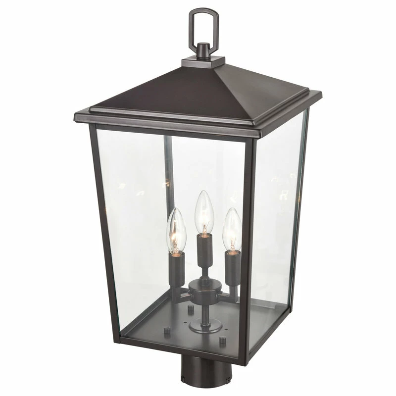 Millennium Lighting Incorporated Fetterton Collection 3 Light 11" Outdoor, Powder Coat Black - Image 2
