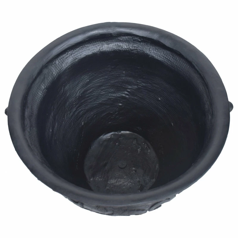 GDFStudio GDF Studio Doreen Round Lightweight Concrete Garden Decorative Urn Planter Pot - Image 9