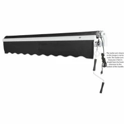 Awntech Corporation 16' Maui-Lx Right Motor With Remote Retractable Awning, Black 13 Awntech Corporation 16' Maui-Lx Right Motor With Remote Retractable Awning, Black -EZ Vane Shop 0521ec6102153519 2421 w800 h800 b1 p0