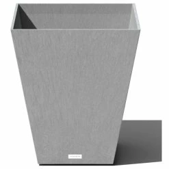 Veradek Nobleton Square Planter, Charcoal, 22"