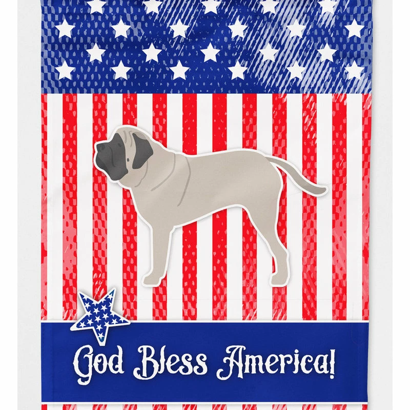 The-store USA Patriotic English Mastiff Flag Garden Size 4 The-store USA Patriotic English Mastiff Flag Garden Size - Image 2