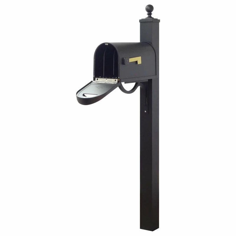 Special Lite Products Company Classic Curbside Mailbox With Springfield Mailbox Post - Image 3