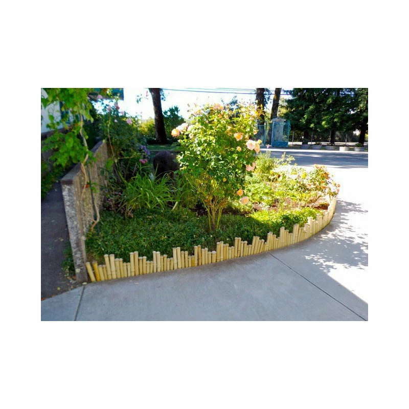 Master Garden Products Unlevel Regular Bamboo Edging - Image 2