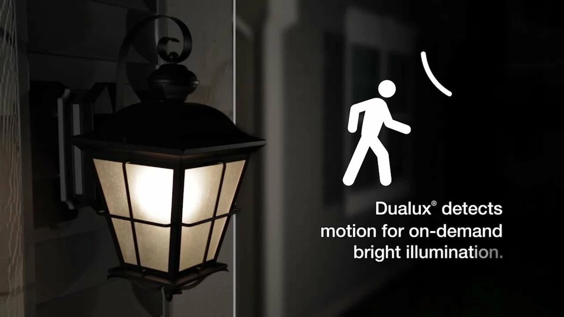 Vaxcel Harwich Dualux 8" Outdoor Wall Light, Textured Black, 10-in. W X 10-in. H X 12-i - Image 2