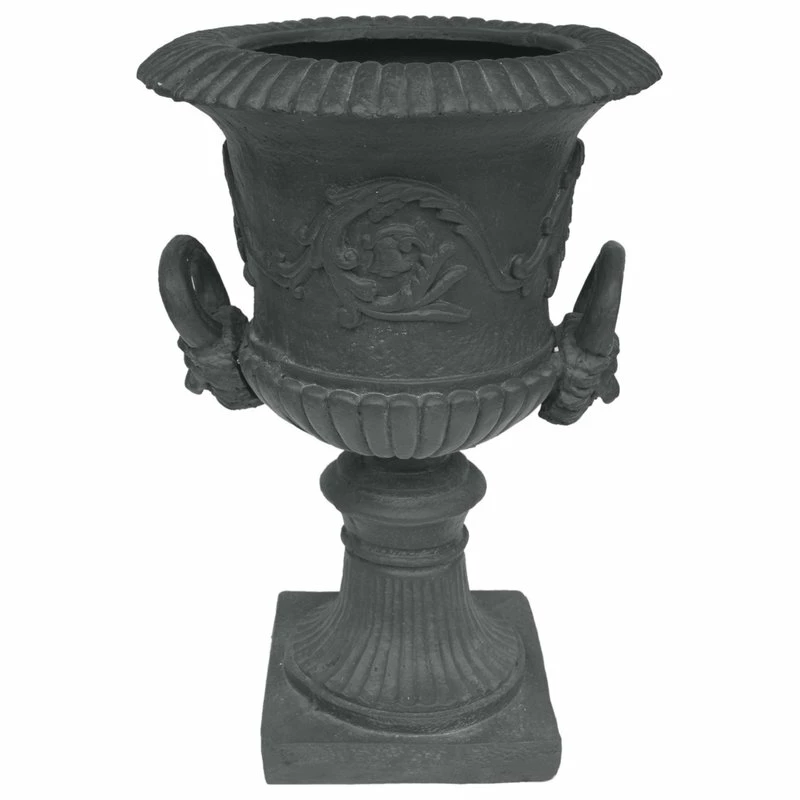 GDFStudio GDF Studio Joa Chalice Lightweight Concrete Garden Decorative Urn Planter, Antiq