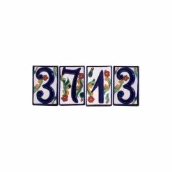 Fine Crafts & Imports Colonial Talavera Ceramic House Number Five 7 Fine Crafts & Imports Colonial Talavera Ceramic House Number Five -EZ Vane Shop 18819ac5069ec8ca 1793 w800 h800 b0 p0