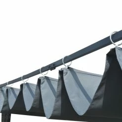 Vida XL International B.V. VidaXL Gazebo With Sliding Roof Poly Rattan 118.1" Gray And Anthracite Canopy 8 Vida XL International B.V. VidaXL Gazebo With Sliding Roof Poly Rattan 118.1" Gray And Anthracite Canopy -EZ Vane Shop 1b110fba0ec74b4e 2383 w800 h800 b0 p0
