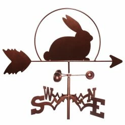 Null Rabbit Weathervane With Garden Mounting