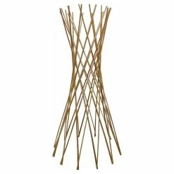 Master Garden Products Classic Willow Funnel Trellis, 60"