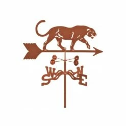 EZ Vane LLC Panther Weathervane With Post Mount