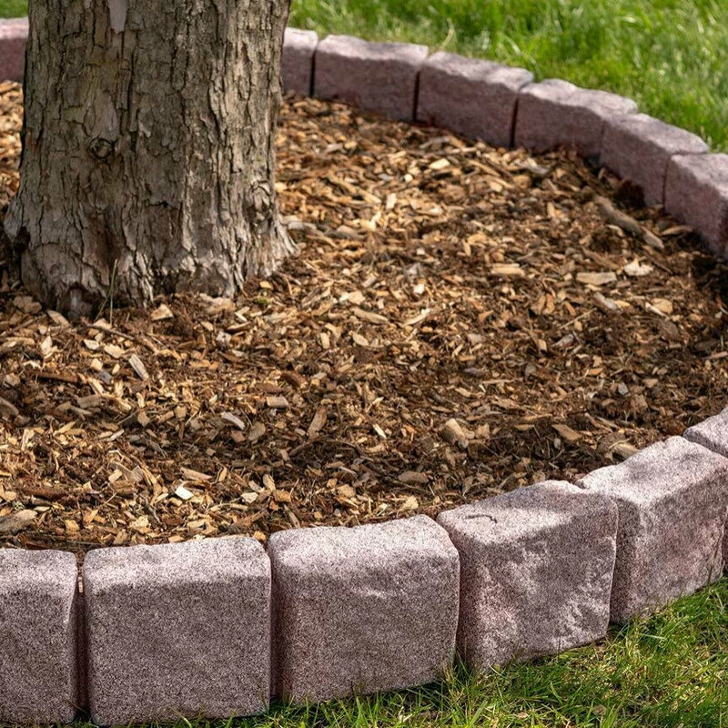 Flex Wall True Form Plastic Flex-Wall Landscape Edging, Cobblestone - Image 2