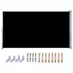 Yescom 120x63 In Retractable Side Awning Outdoor Screen Privacy Divider