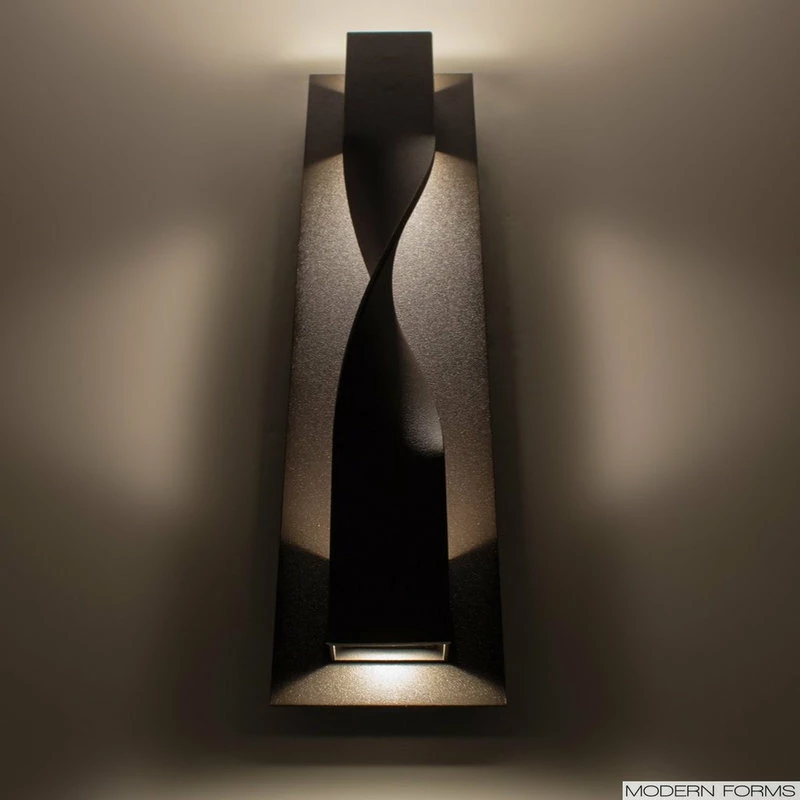 Modern Forms Twist LED Wall Light, Bronze - Image 3