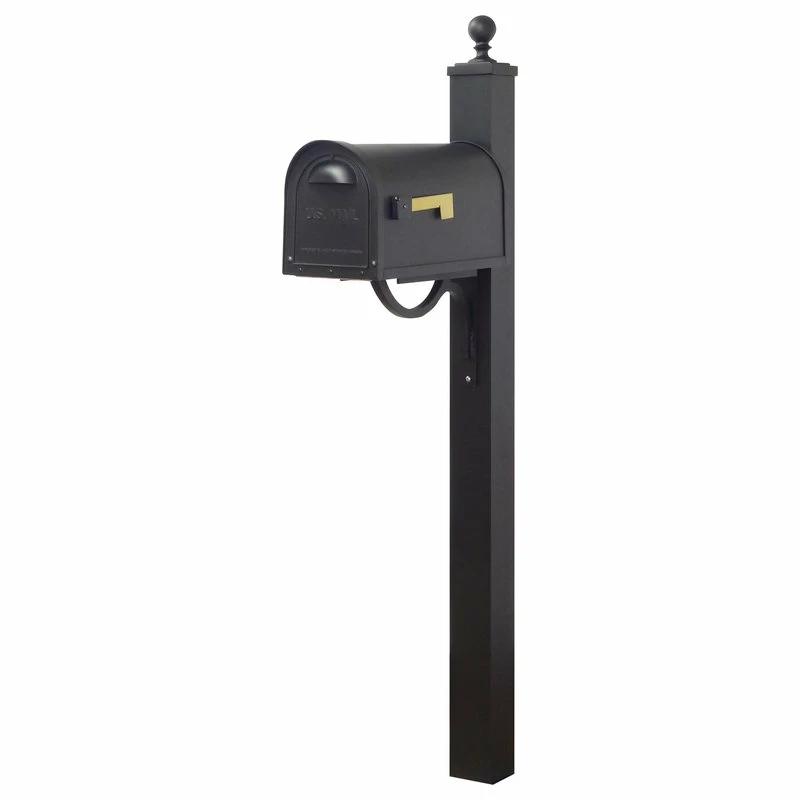 Special Lite Products Company Classic Curbside Mailbox With Springfield Mailbox Post