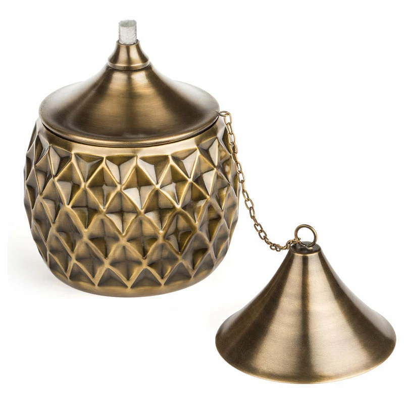 H Potter Brass Torch, Garden, Deck, Patio, Table Top, Outdoor Lighting - Image 2