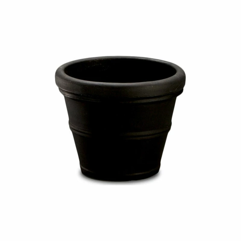 Crescent Garden Brunello Planter, Black, 27"