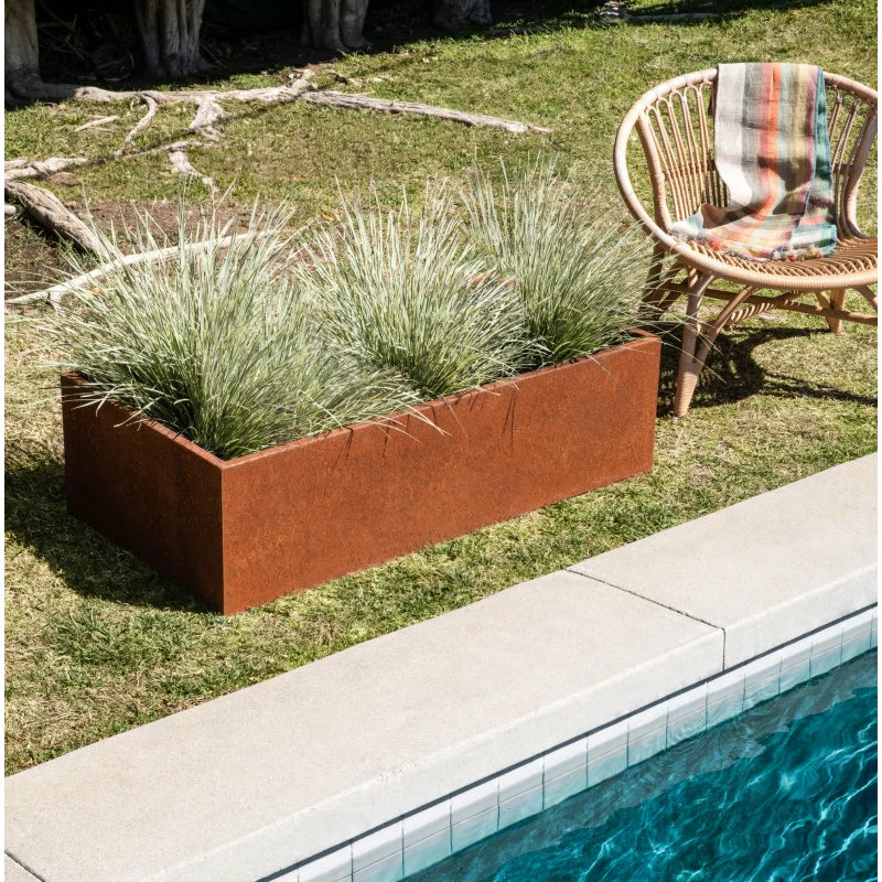 Veradek Corten Series Garden Bed Planter, 24" - Image 7