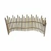 Master Garden Products Bamboo Picket Fence, 24"