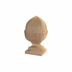 MR SPINDLE FACTORY OUTLET French Acorn Finial For A 6" Post