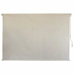 Keystone Fabrics Cordless Outdoor Sun Shade, Quartz, 84" W X 72" L