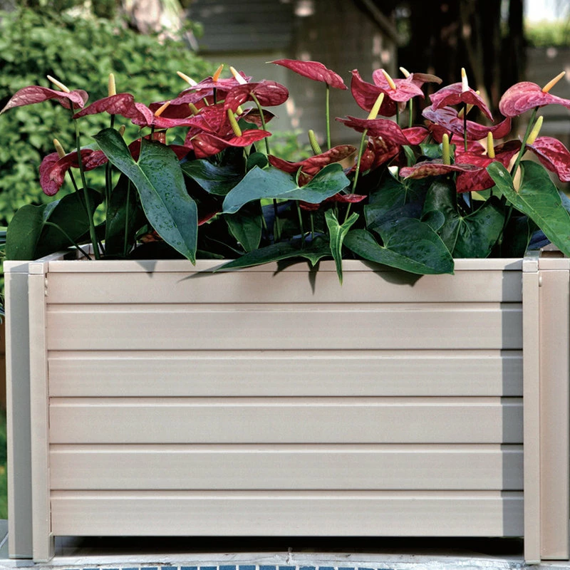 New Age Garden EcoFLEX Rectangular Garden/Flower Planter, 42"x18" 4 New Age Garden EcoFLEX Rectangular Garden/Flower Planter, 42"x18" - Image 2