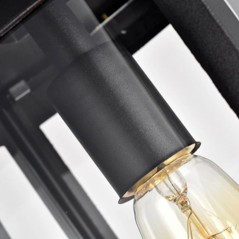 CHLOE Lighting, Inc. CHLOE Lighting QUILL Transitional 1-Light Textured Black Outdoor Wall Sconce - Image 4