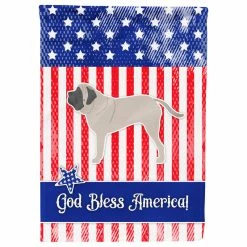 The-store USA Patriotic English Mastiff Flag Garden Size