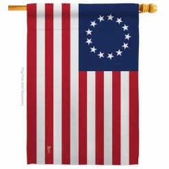 Americana Home & Garden Betsy Ross Americana Historic House Flag