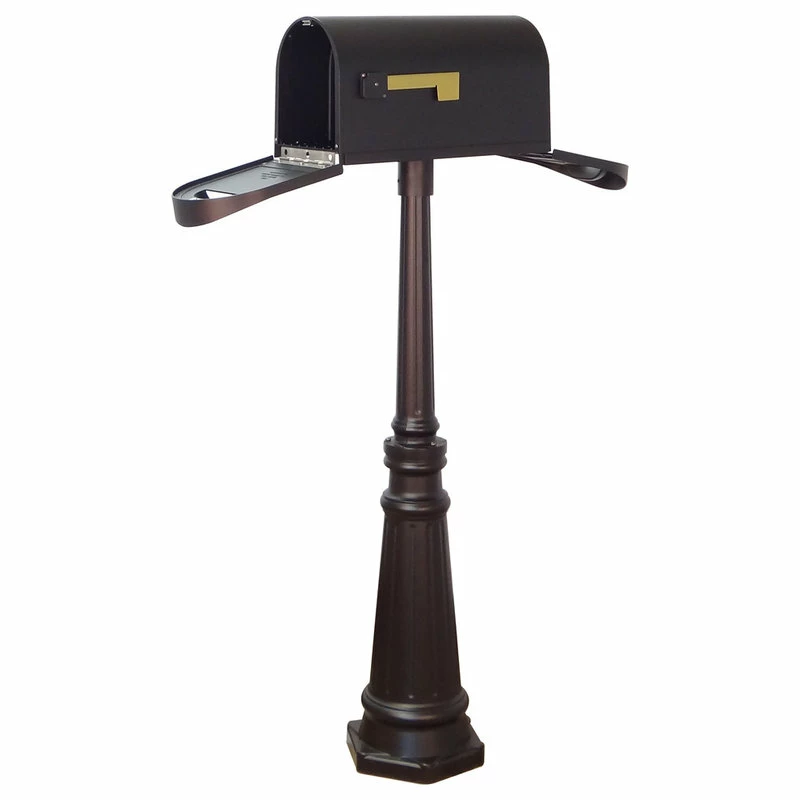 Special Lite Products Company Classic Curbside Two Door Mailbox And Tacoma Mailbox Post