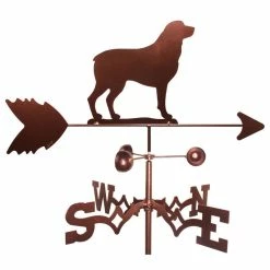 Null Rottweiler Weathervane With Garden Mounting