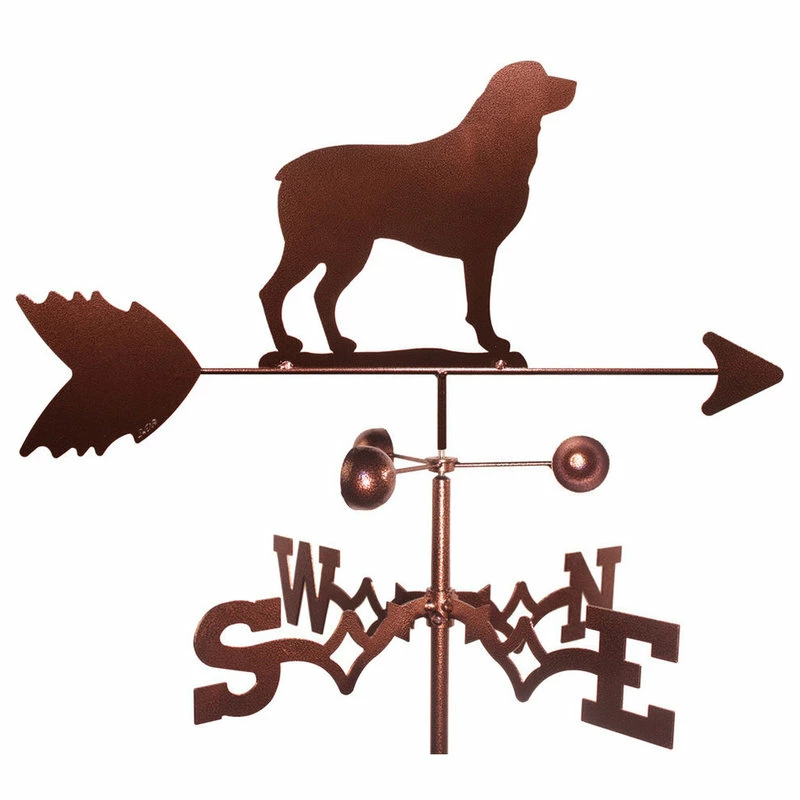 Null Rottweiler Weathervane With Garden Mounting 3 Null Rottweiler Weathervane With Garden Mounting