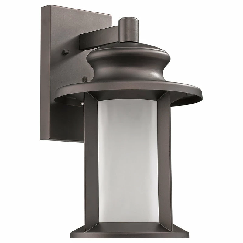 CHLOE Lighting, Inc. Owen Led Rubbed Bronze Outdoor Wall Sconce 14" - Image 2