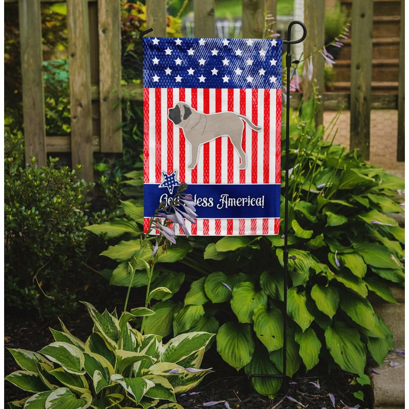 The-store USA Patriotic English Mastiff Flag Garden Size 5 The-store USA Patriotic English Mastiff Flag Garden Size - Image 3