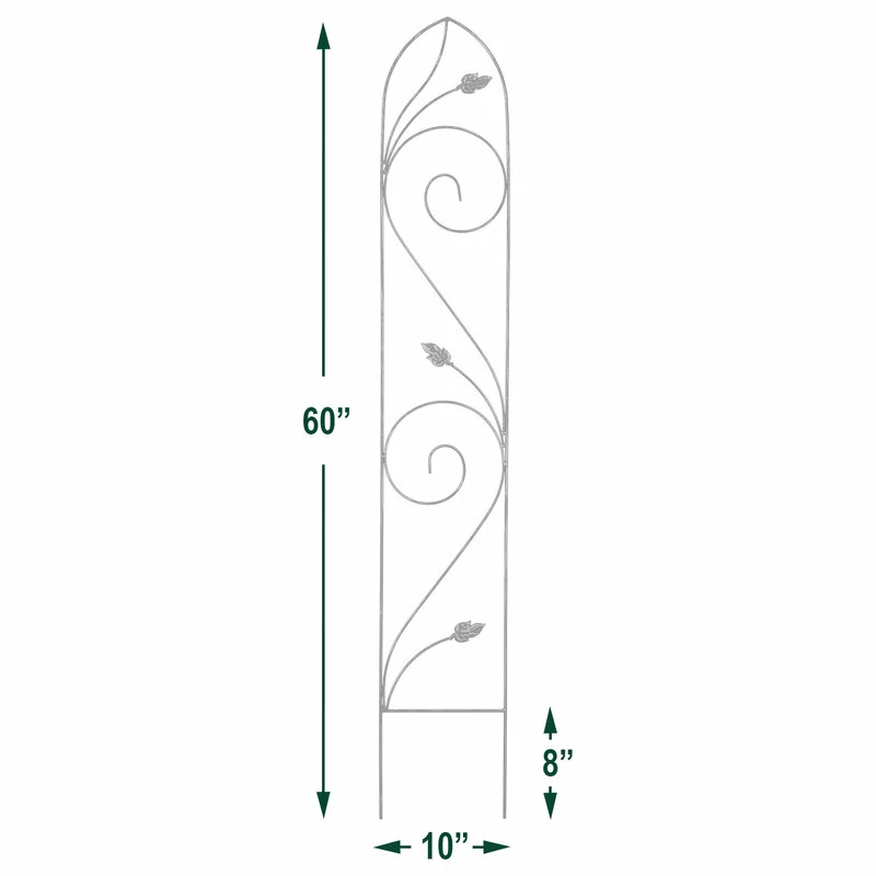 Arcadia Garden Products Phoenix Trellis, 5'x10" 4 Arcadia Garden Products Phoenix Trellis, 5'x10" - Image 2