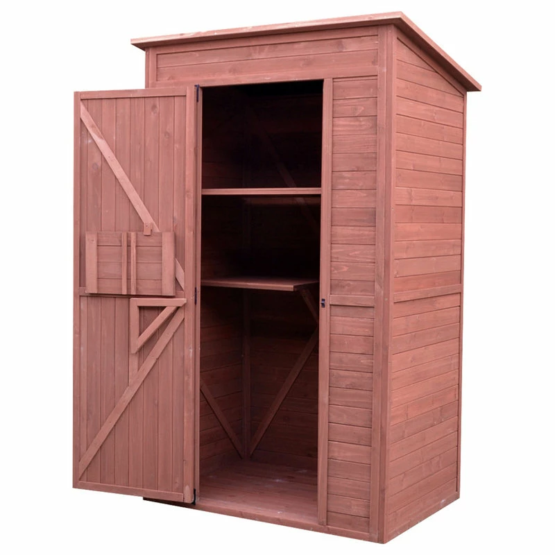 Leisure Season Ltd. Deep Storage Shed With Drop Table 8 Leisure Season Ltd. Deep Storage Shed With Drop Table - Image 6