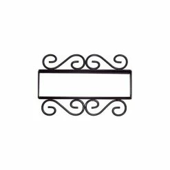 Fine Crafts & Imports Wrought Iron House Number Frame Hacienda 5