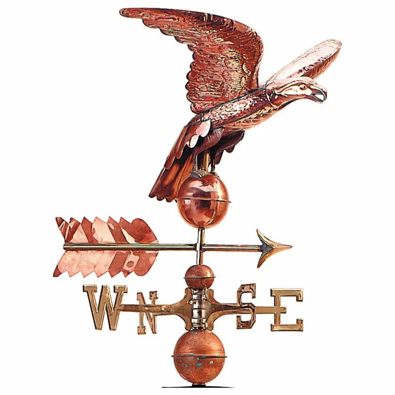 Renovators Supply Manufacturing Weathervane Copper Eagle ONLY Freedom's Flight |