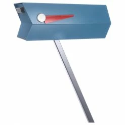 Modbox USA, Inc. ModboxUSA Mid-Century Modern Curbside Mailbox | One Color, Satin Pearl Blue -EZ Vane Shop 3c71b6a3073dcd73 2626 w800 h800 b1 p0
