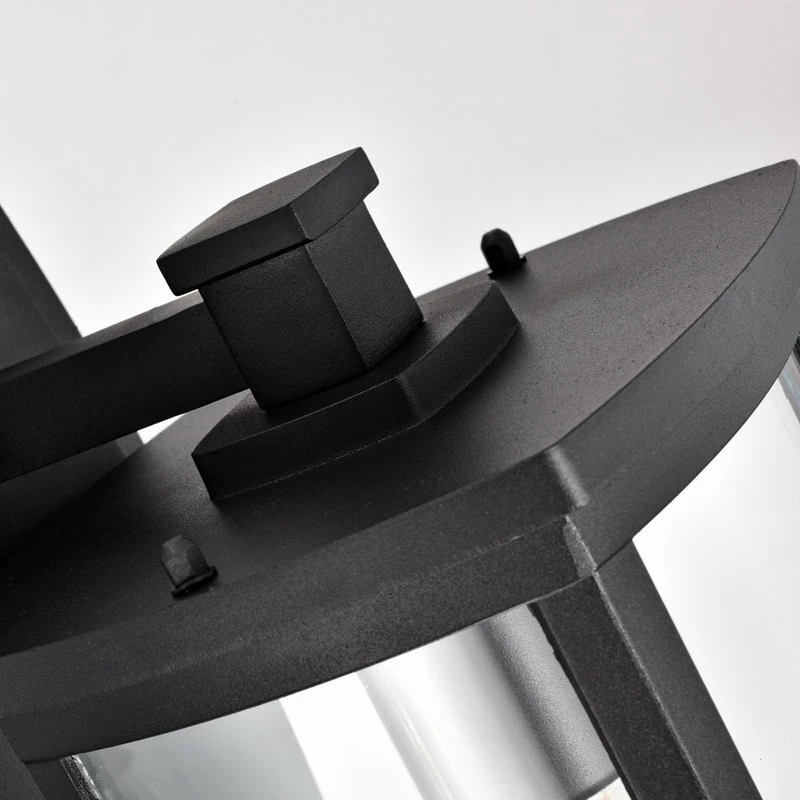 CHLOE Lighting, Inc. CHLOE Lighting QUILL Transitional 1-Light Textured Black Outdoor Wall Sconce - Image 5