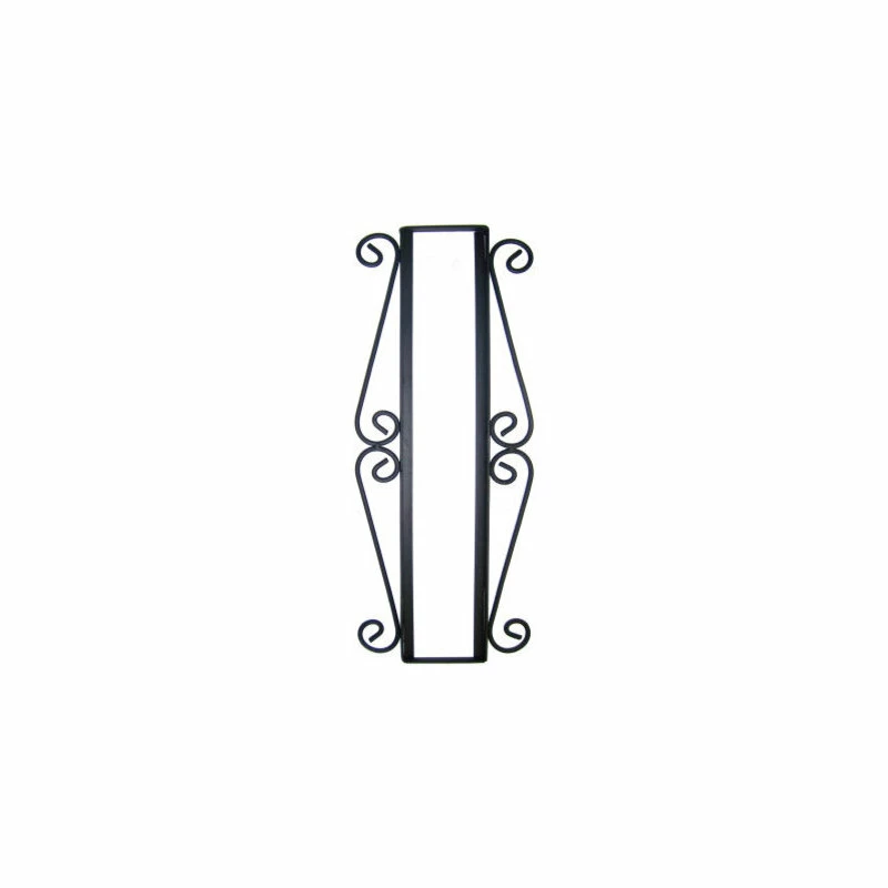 Fine Crafts & Imports Wrought Iron Vertical House Number Frame Hacienda 4 3 Fine Crafts & Imports Wrought Iron Vertical House Number Frame Hacienda 4