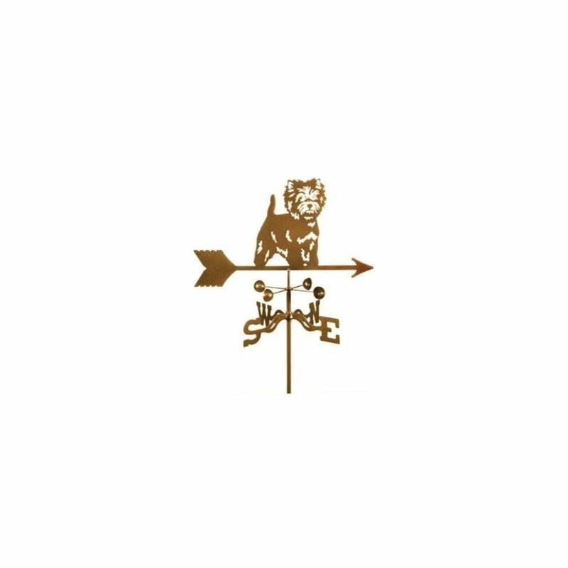 EZ Vane LLC Westie Weathervane With Garden Mount 3 EZ Vane LLC Westie Weathervane With Garden Mount