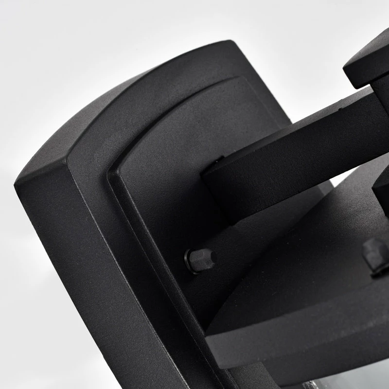 CHLOE Lighting, Inc. CHLOE Lighting QUILL Transitional 1-Light Textured Black Outdoor Wall Sconce - Image 6