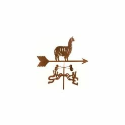 EZ Vane LLC Alpaca/Llama Weathervane With Deck Mount