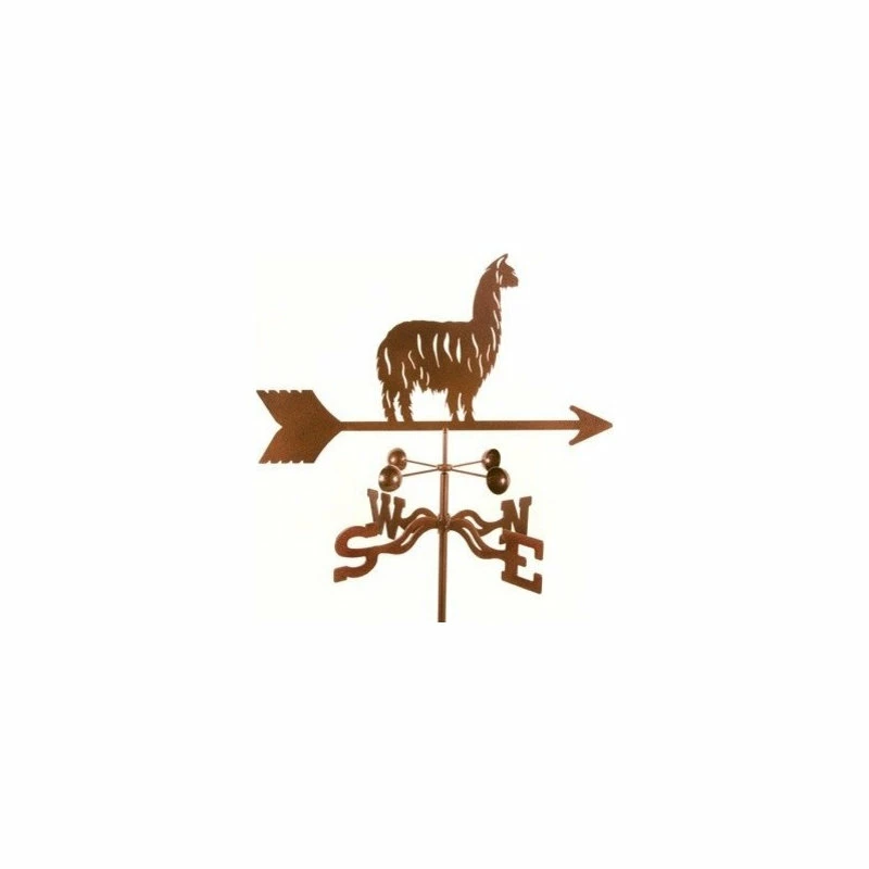 EZ Vane LLC Alpaca/Llama Weathervane With Deck Mount 3 EZ Vane LLC Alpaca/Llama Weathervane With Deck Mount
