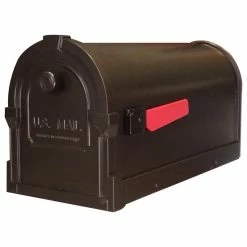 Special Lite Products Company Savannah Curbside Mailbox, Oiled Bronze