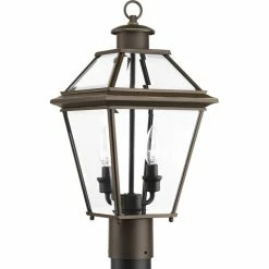 Progress Lighting Burlington 2-Light Post Lantern