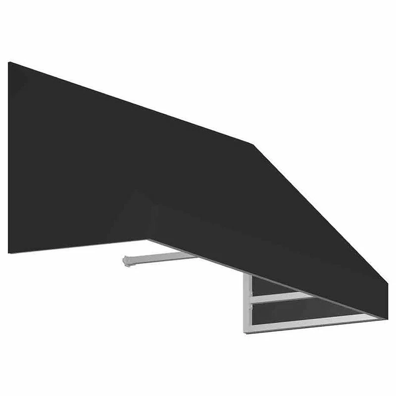 Awntech Corporation 5' New Yorker Window/Entry Awning, Black 3 Awntech Corporation 5' New Yorker Window/Entry Awning, Black