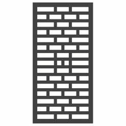 OUTDECO USA Mahjong Modular Decorative Screen Panel, Single