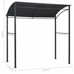 Vida XL International B.V. VidaXL BBQ Gazebo Anthracite Steel Outdoor Canopy Shelter Party Tent Marquee 15 Vida XL International B.V. VidaXL BBQ Gazebo Anthracite Steel Outdoor Canopy Shelter Party Tent Marquee -EZ Vane Shop 4bf14c7f0250ff14 8892 w800 h800 b1 p0