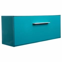 Modbox USA, Inc. ModboxUSA Modern Vertical Wall Mounted Mailbox, Turquoise, Blue
